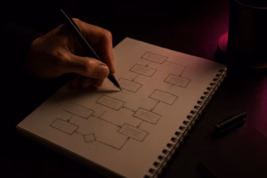 mapping a business workflow process